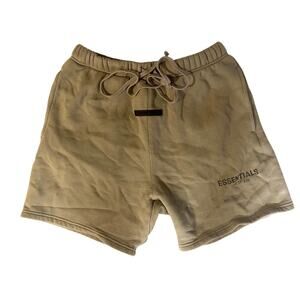 Fear of God Essentials Sweat Shorts Size: S Beige